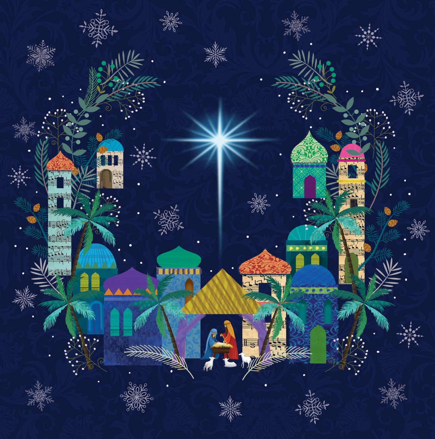 Silent Night Snowflakes