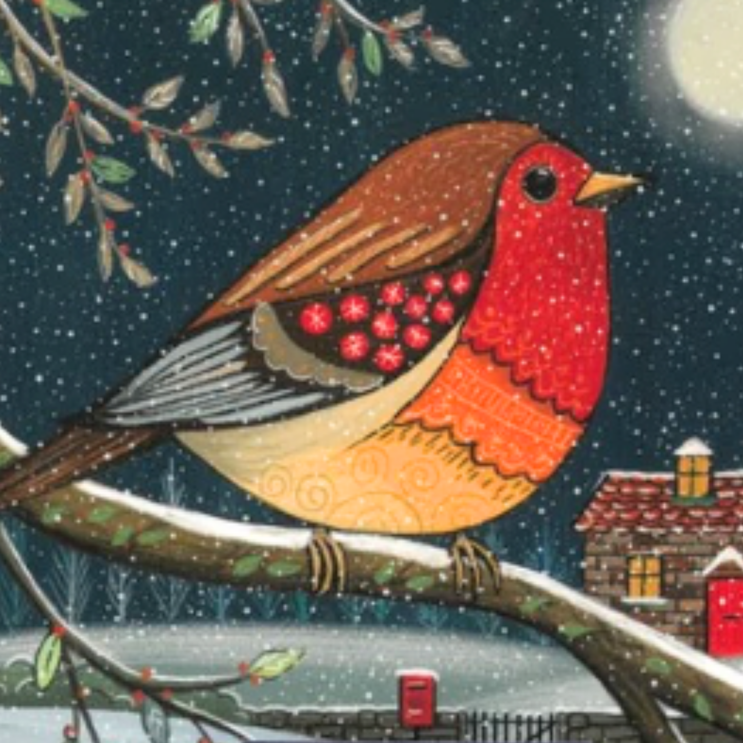 Dorothy House Christmas Card | Robin Red Breast