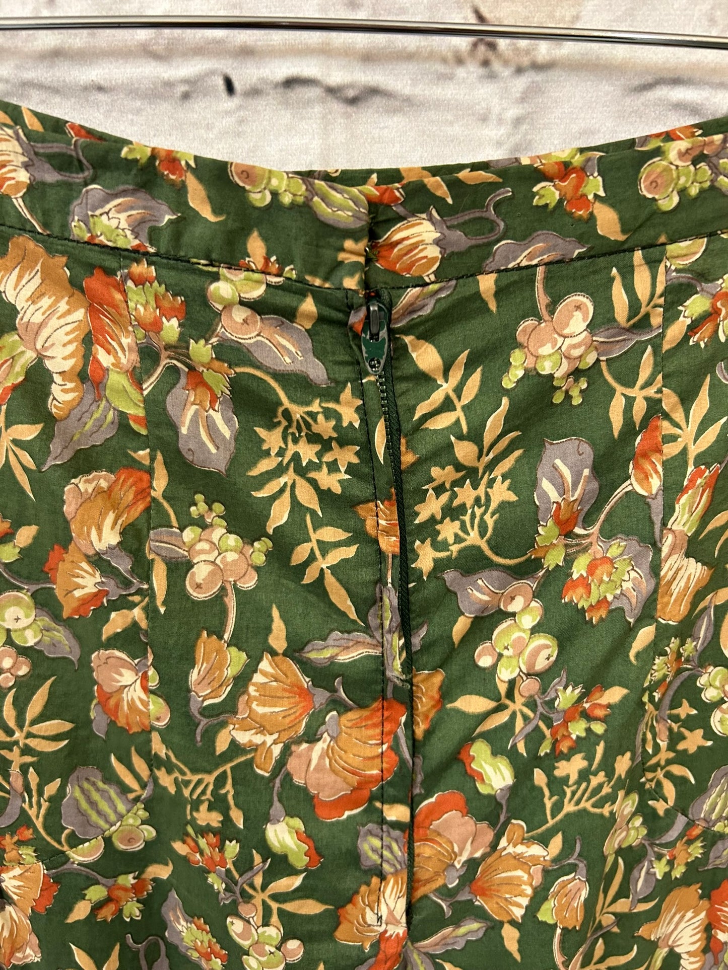 1960s Wide Leg Lightweight Trousers with Pockets Size 8