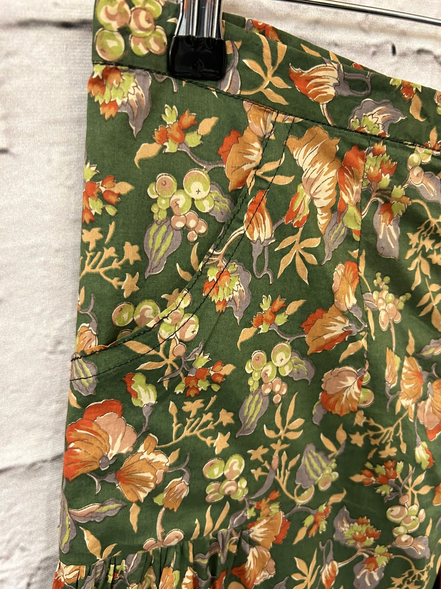 1960s Wide Leg Lightweight Trousers with Pockets Size 8