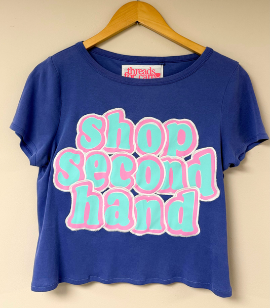 Threads for Care - Reworked Slogan T-Shirt