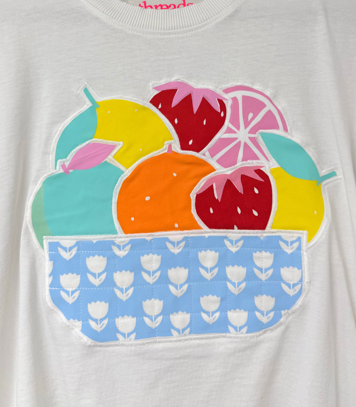 Threads for Care - Reworked T-Shirt in White