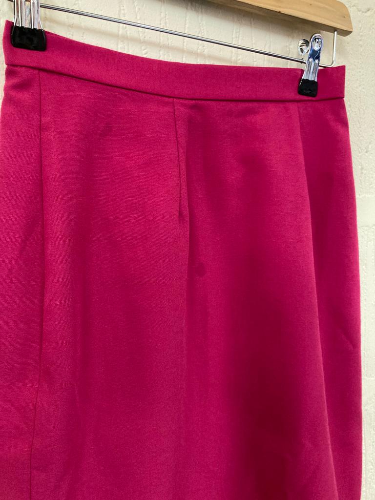 Vintage Pink Pencil Skirt 6