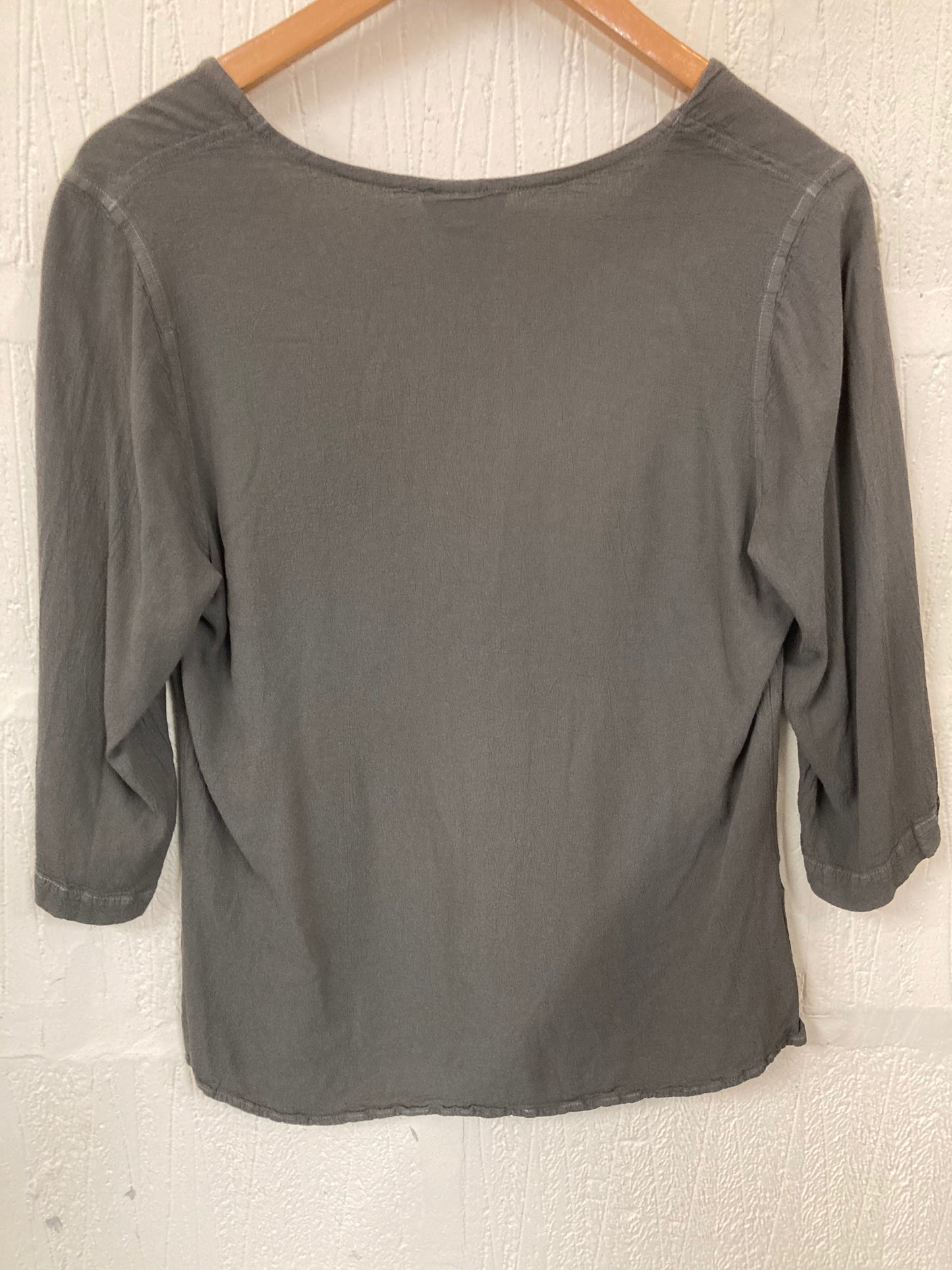 Vintage Ghost Khaki Grey Ghost Top Size 8