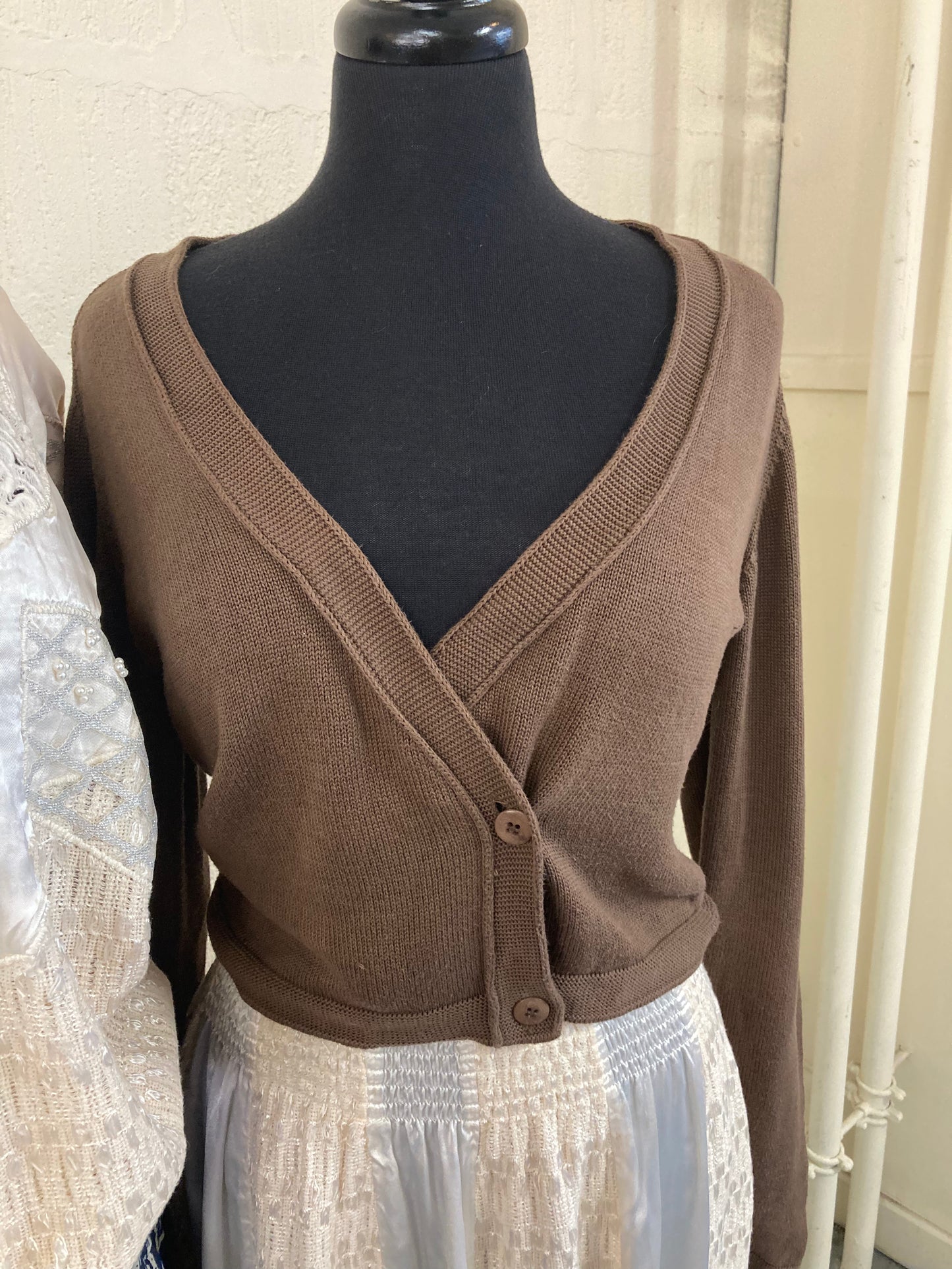Preloved Toast Cotton Cardigan size 10