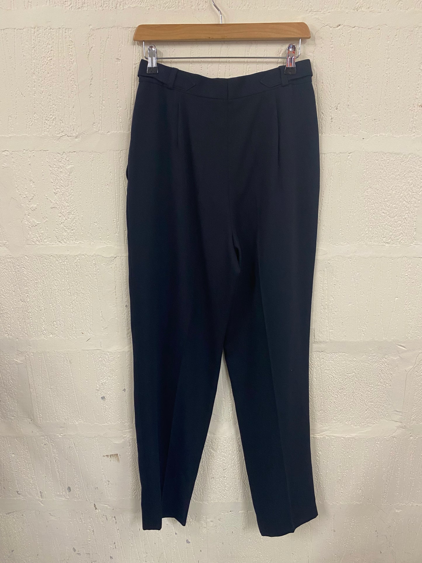 Vintage Nautical Tapered Leg Trouser Size 10