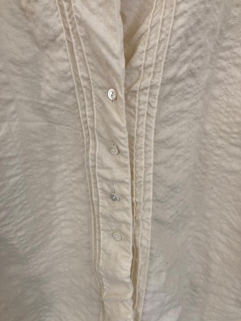 Vintage Cream Wool Blouse Size 10