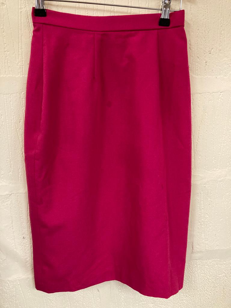 Vintage Pink Pencil Skirt 6