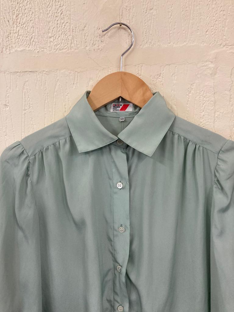 Vintage Rodier Paris Blouse Size 10