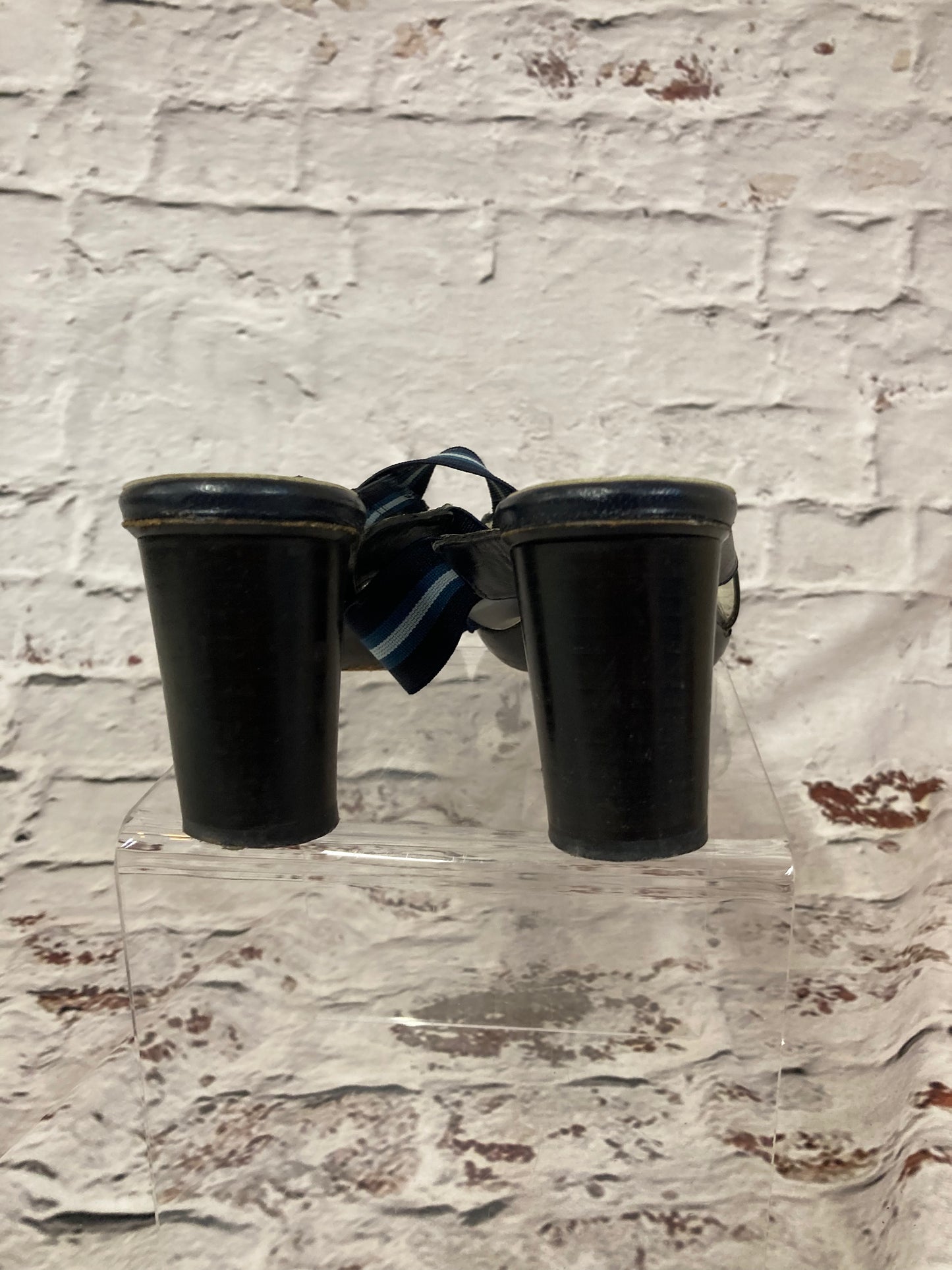 1990s Patrick Cox High Heeled Mules Size 4 ( 36.5)