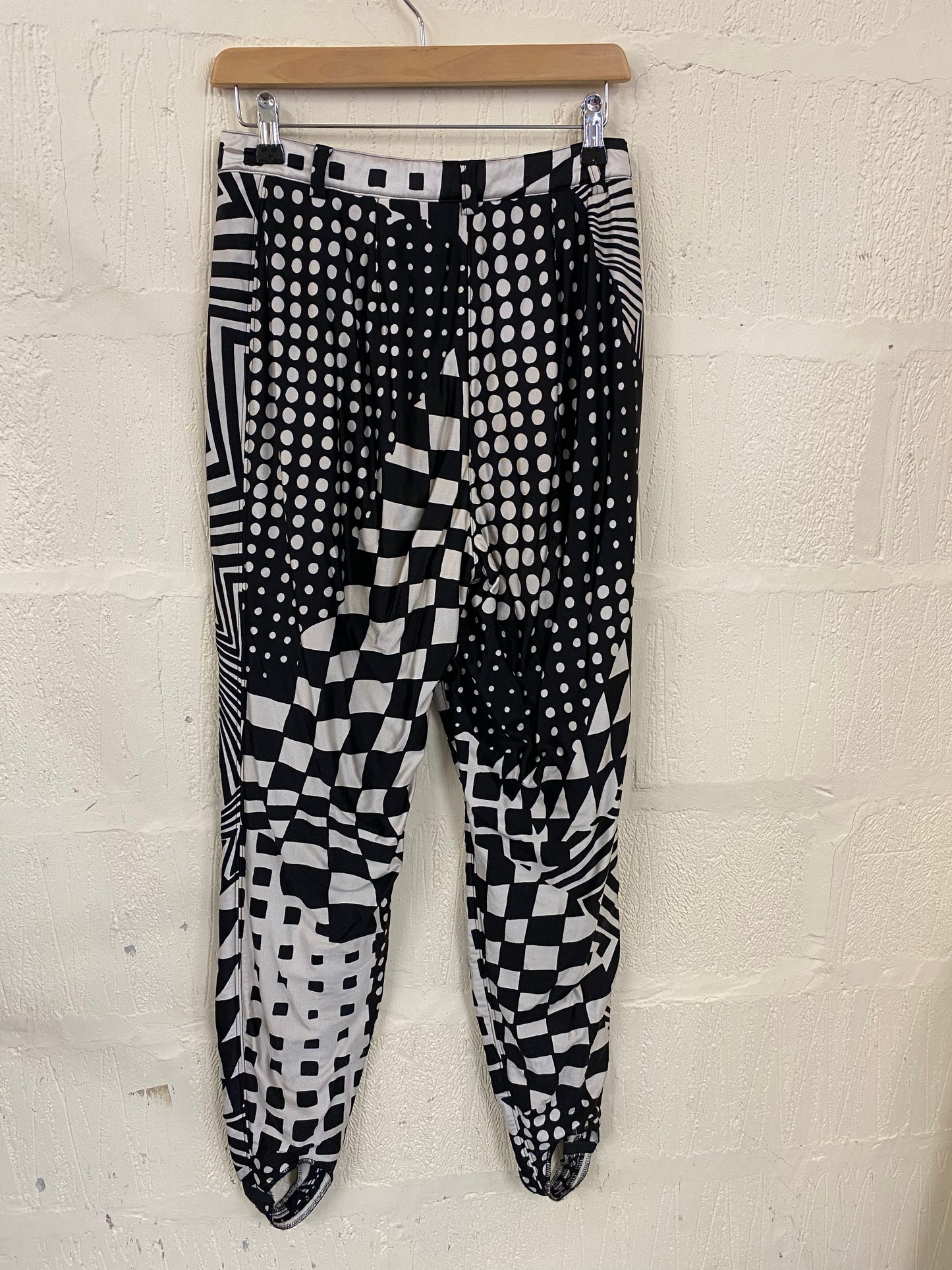 Black and White Head Ski Pant/ Trousers Size 10
