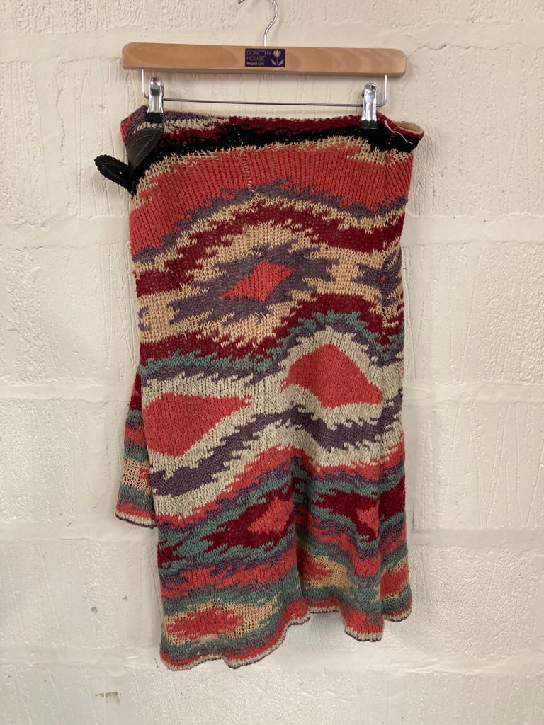 Western Style Knitted Ralph Lauren Skirt Size 12