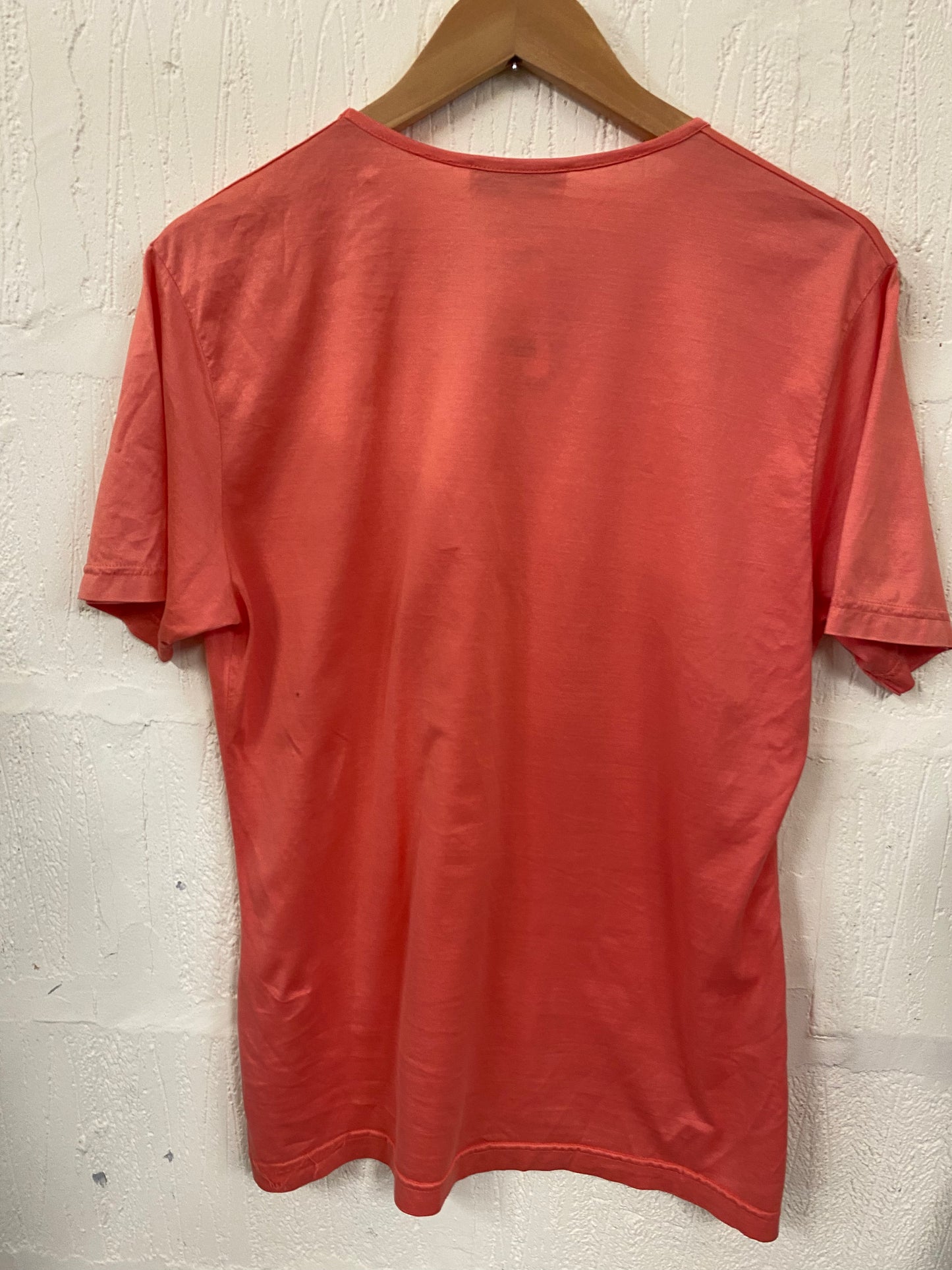 Vintage Aquascutum Coral T-Shirt Size 14