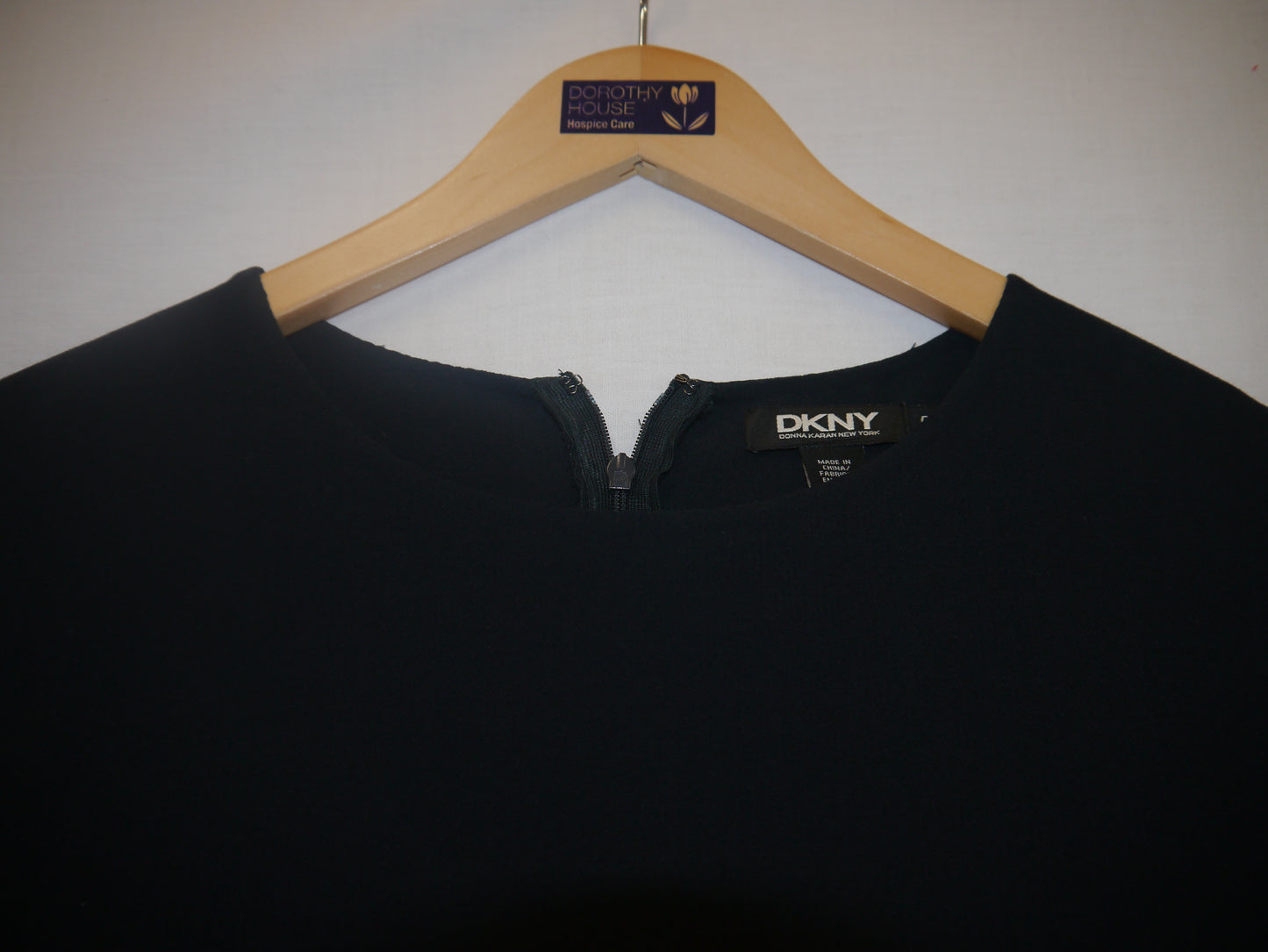 Black Designer Colour Block Knee Length Shift Dress Size 6