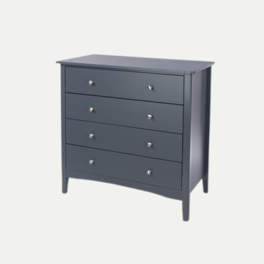 Charcoal 4 drawer chest