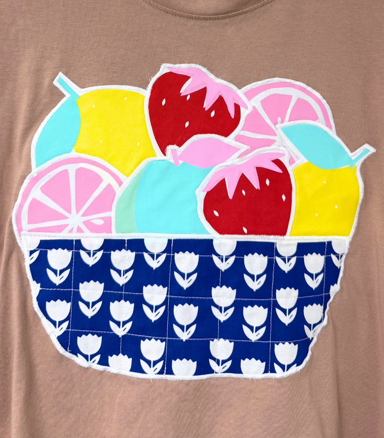 Threads for Care - Reworked T-Shirt in Dusty Pink