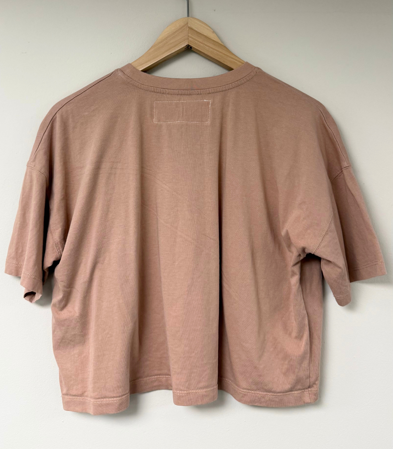 Threads for Care - Reworked T-Shirt in Dusty Pink