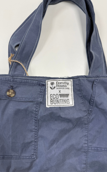 Threads for Care - Reworked Tote Bag with Pockets