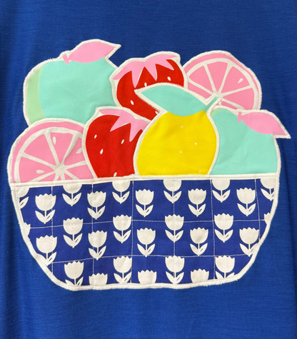 Threads for Care - Reworked T-Shirt in Dark Blue