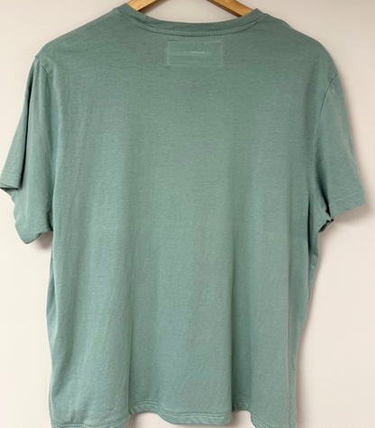 Threads for Care - Reworked T-Shirt in Olive Green