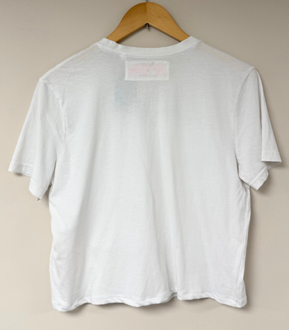 Threads for Care - Reworked Slogan T-Shirt in White