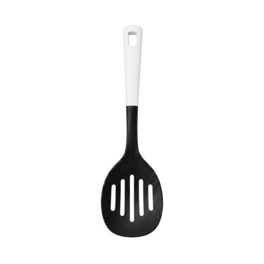 Skimmer Spoon | Heat Resistant Slotted Kitchen Utensil for Draining and Serving