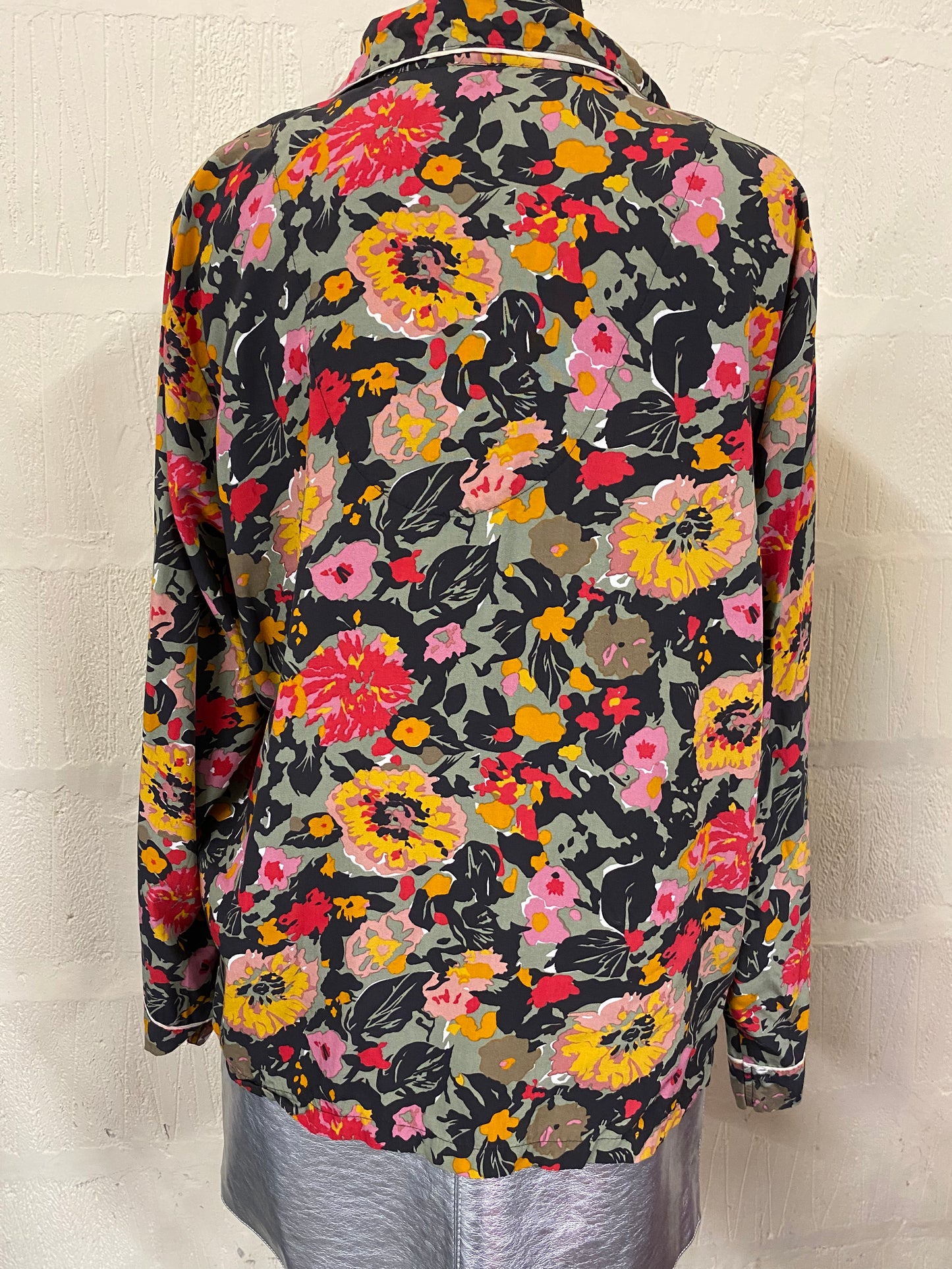 Floral Pyjama Style Shirt Size 12