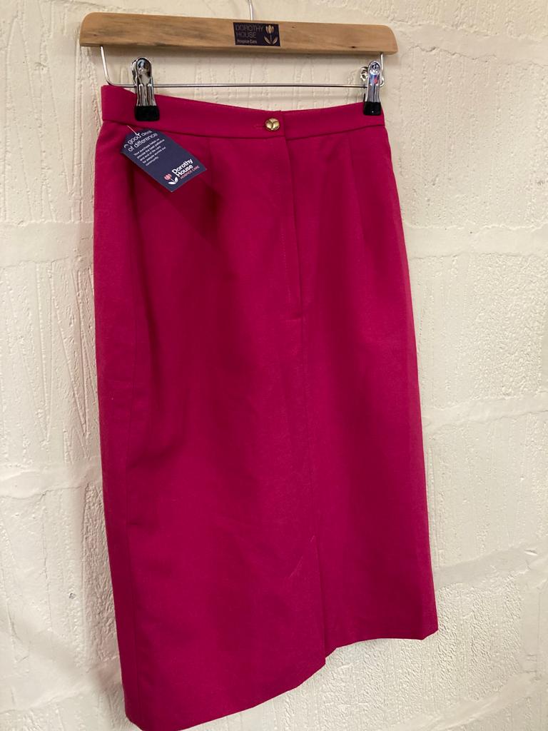 Vintage Pink Pencil Skirt 6