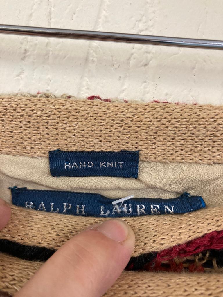 Western Style Knitted Ralph Lauren Skirt Size 12