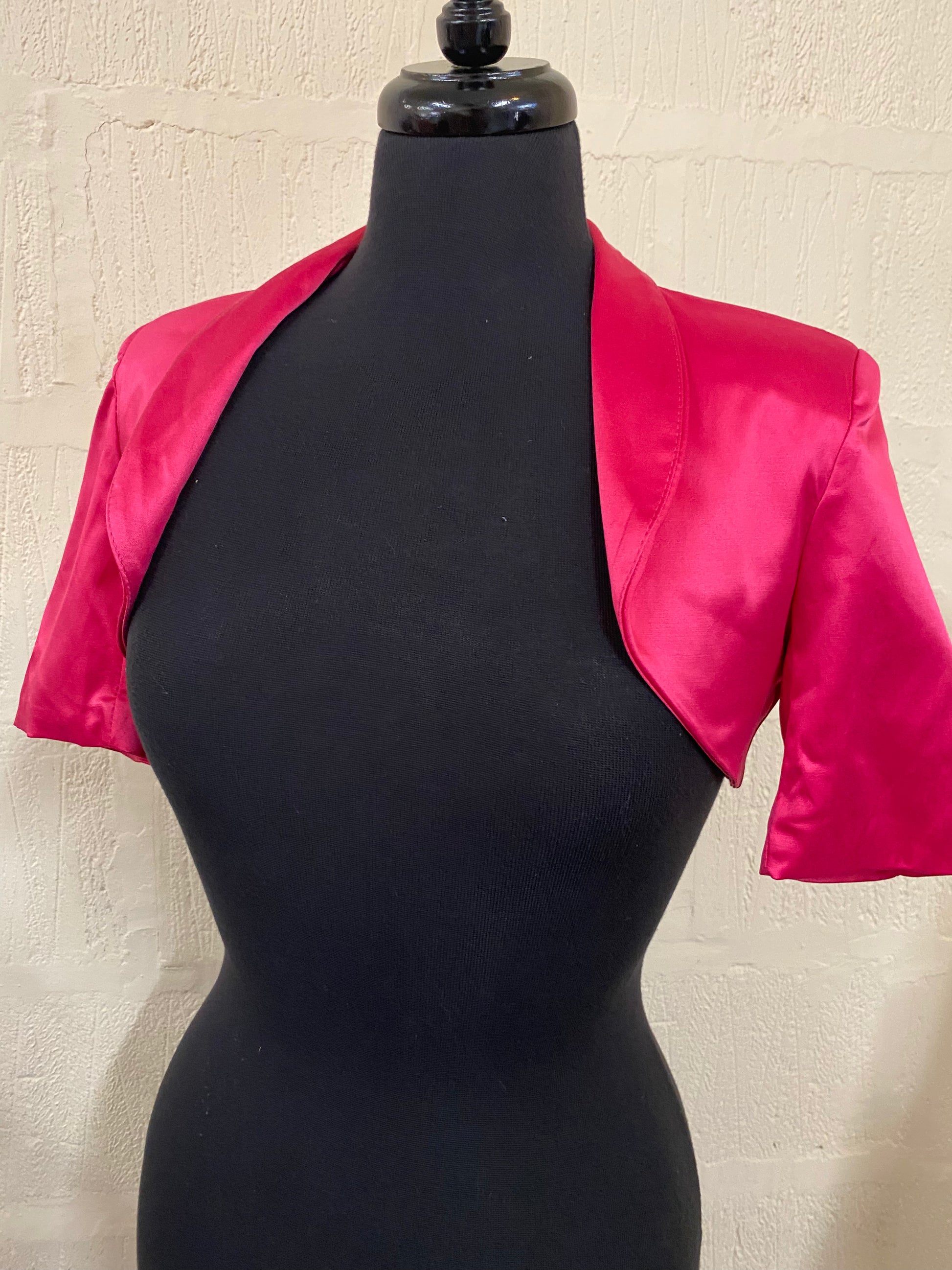 Fuchsia sales pink bolero