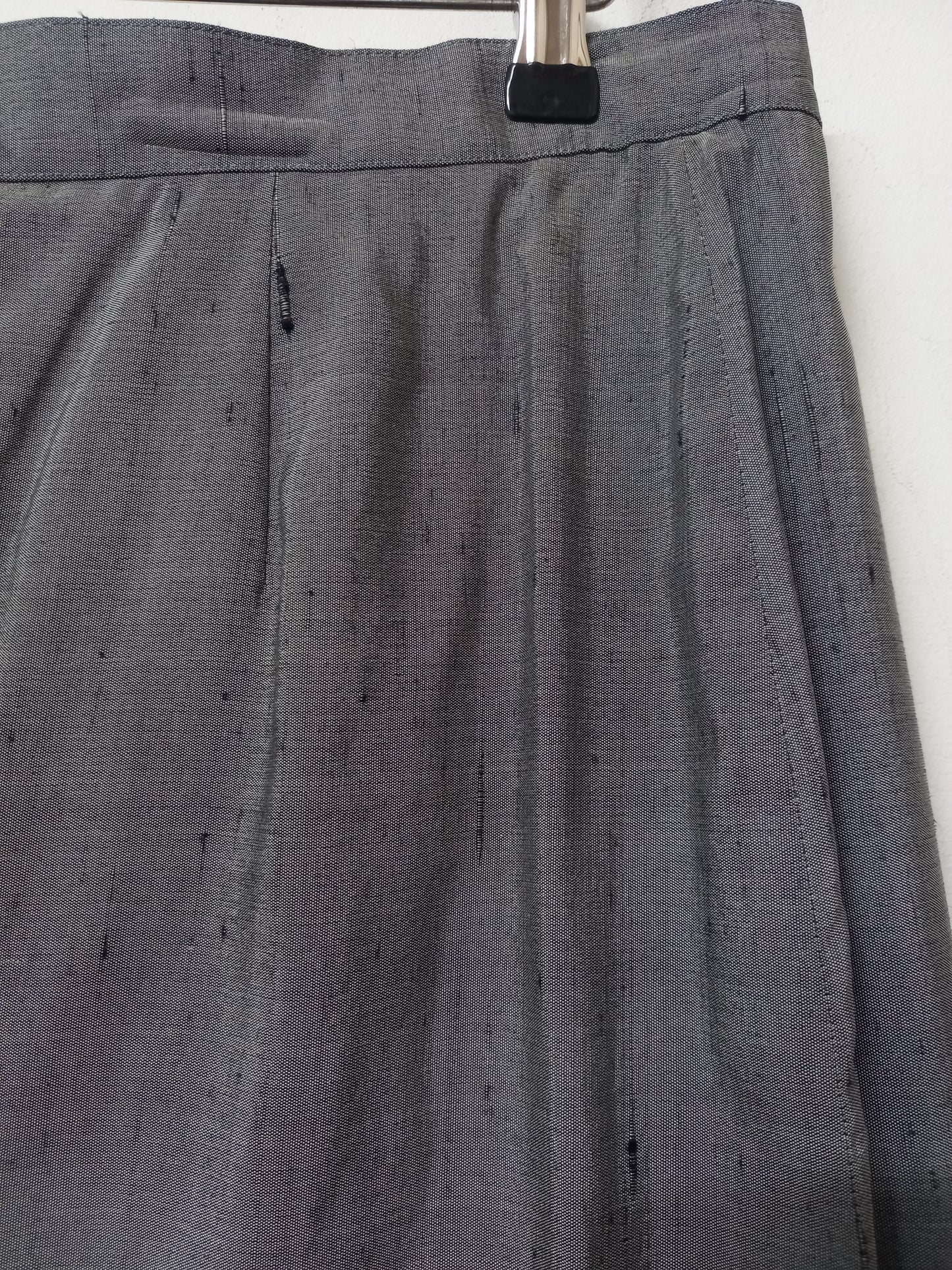 Metallic Grey Skirt Size 14/16
