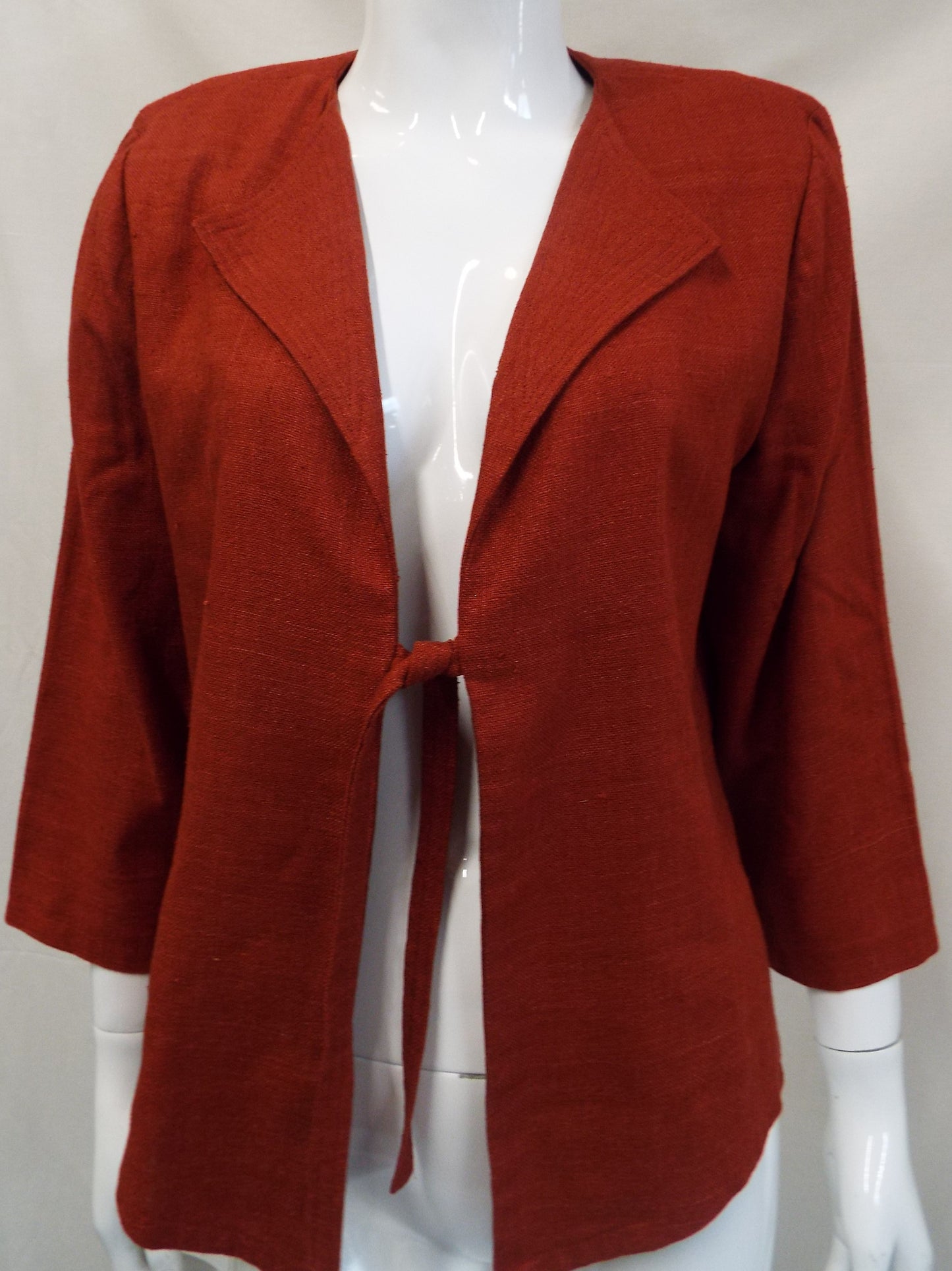 Vintage Burnt Orange Jacket Size 14-16