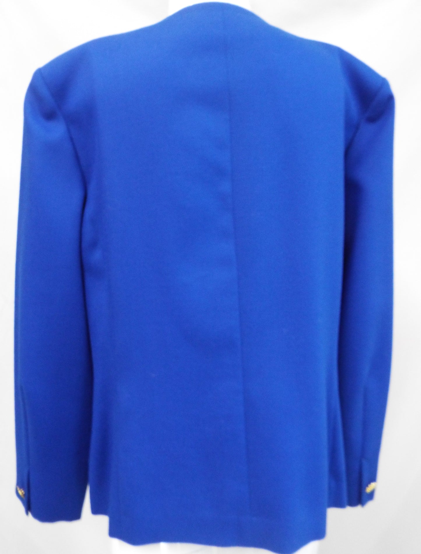 Vintage Royal Blue Smart Jacket Size 16