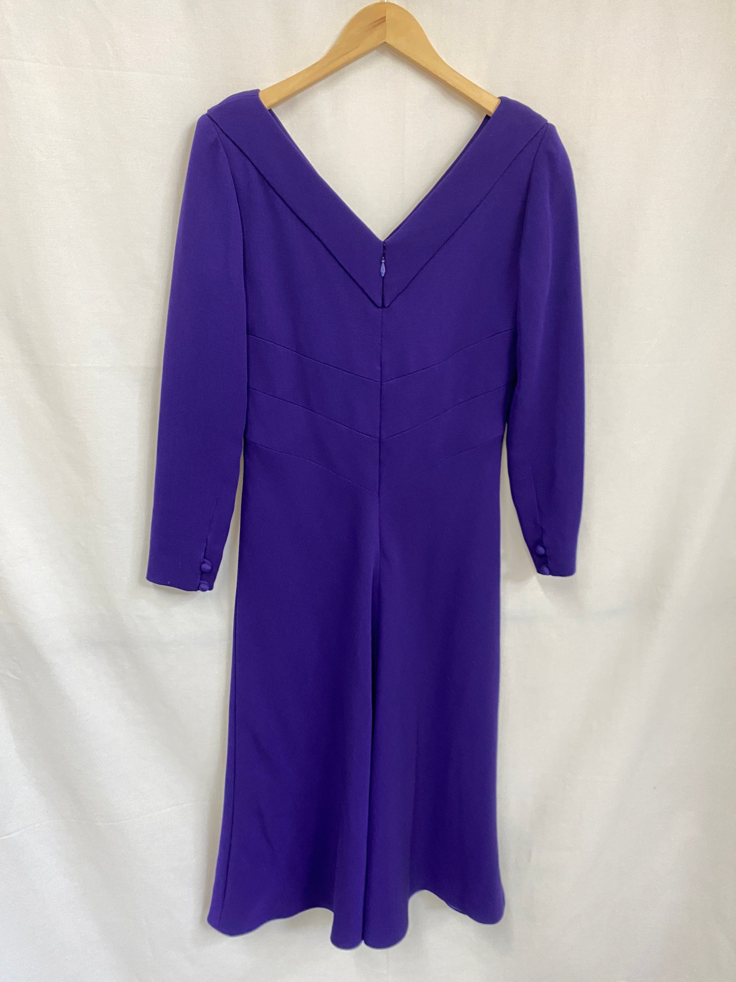 Vintage Purple Formal Dress Size 10/12
