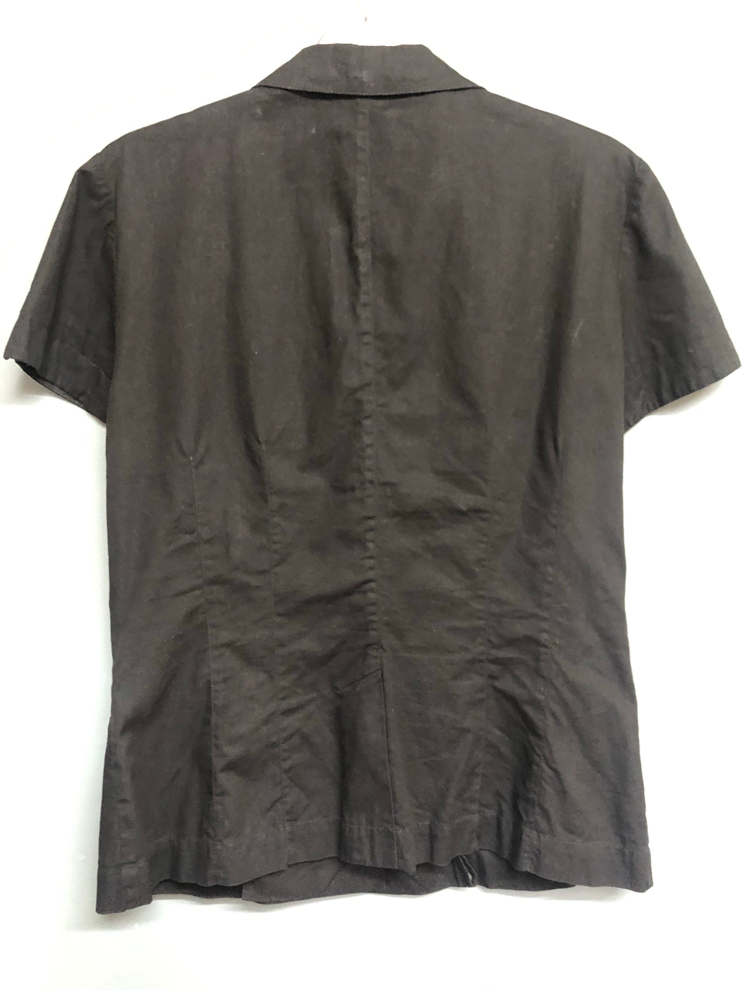 1990s Style Black Mondi Short sleeve top Size 36 UK10/12