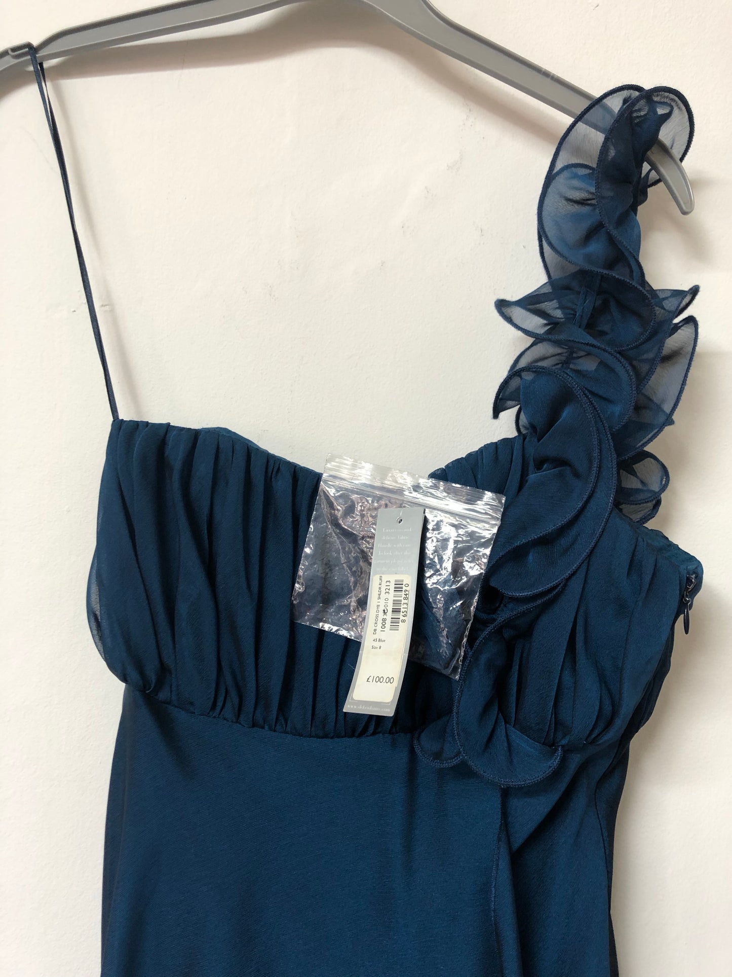Debut Blue Dress Size 8 BNWT
