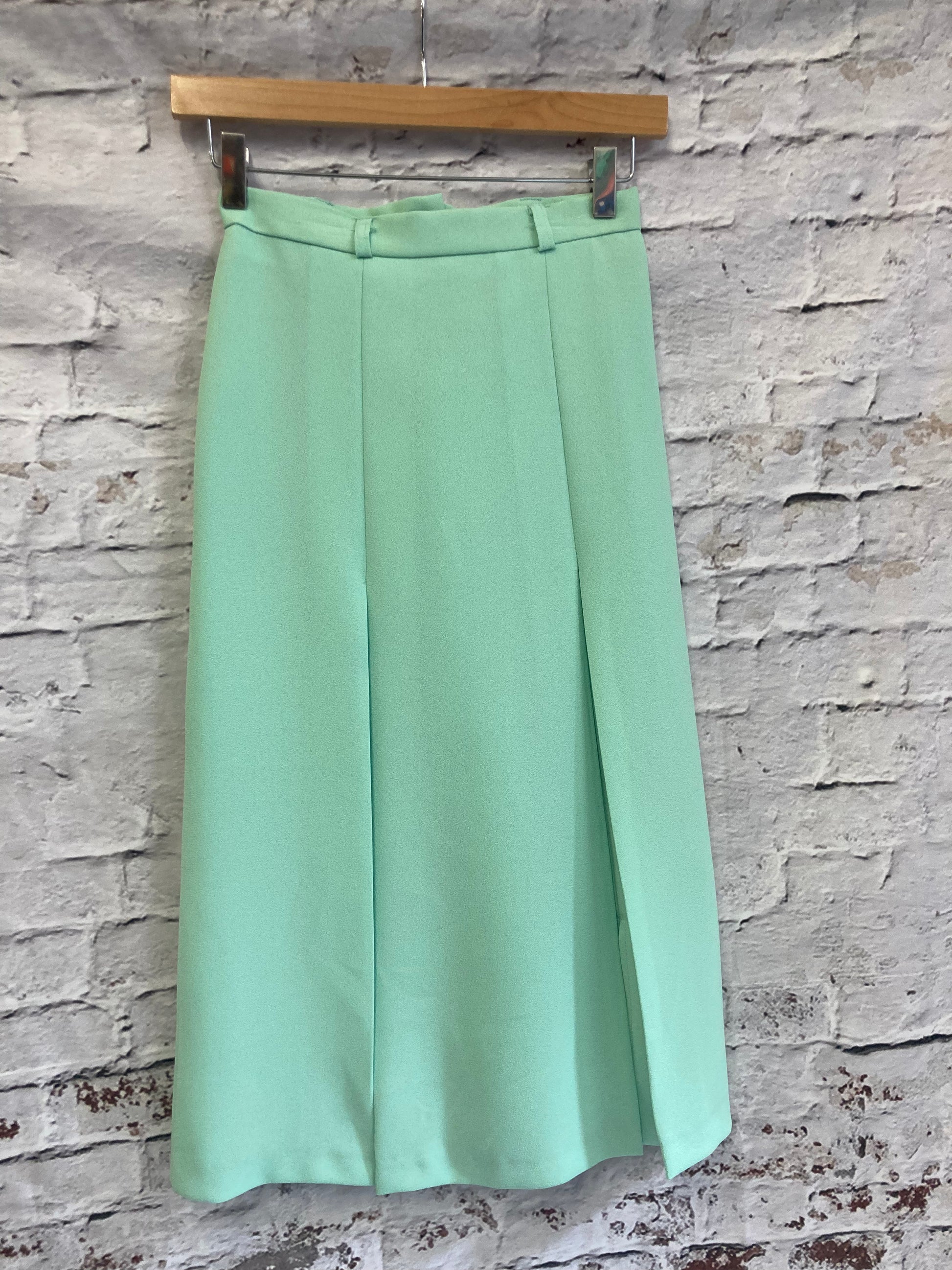 Vintage Hamell s Mint Green A Line Skirt Size 6 dorothyhouse.shop